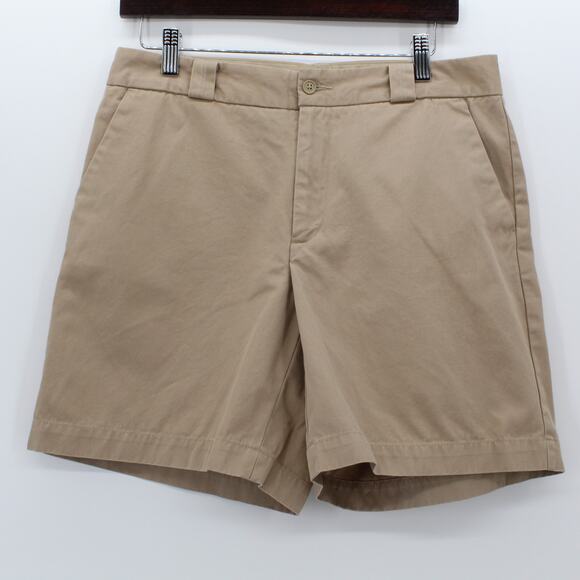 Gap Womens Khaki Mid Rise Shorts 8 - Picture 1 of 10